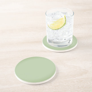 Solid Jade Green Celadon  Coaster