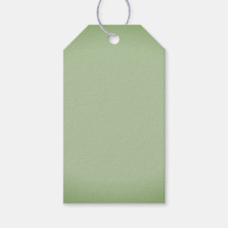 Solid Jade Green Celadon Gift Tags
