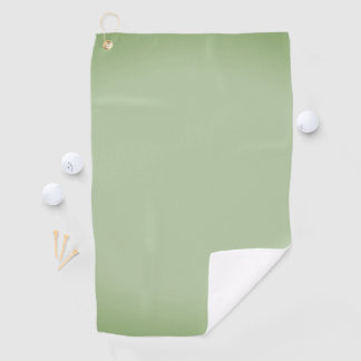 Solid Jade Green Celadon Golf Towel