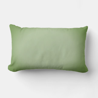 Solid Jade Green Celadon  Lumbar Cushion