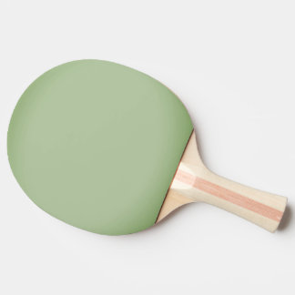 Solid Jade Green Celadon  Ping Pong Paddle