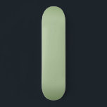Solid Jade Green Celadon  Skateboard<br><div class="desc">A unique colour used for ceramics once reserved for the Royals. My great Aunt and Uncle once had the largest antique store on the east cost. As a kid I remember countless hours spent dusting off all the treasures throughout the shop. I grew to love this awesome colour. I would...</div>