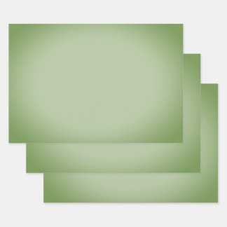 Solid Jade Green Celadon Wrapping Paper Sheet
