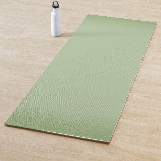 Solid Jade Green Celadon  Yoga Mat (In Situ)