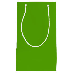 Solid Jolly Green Small Gift Bag