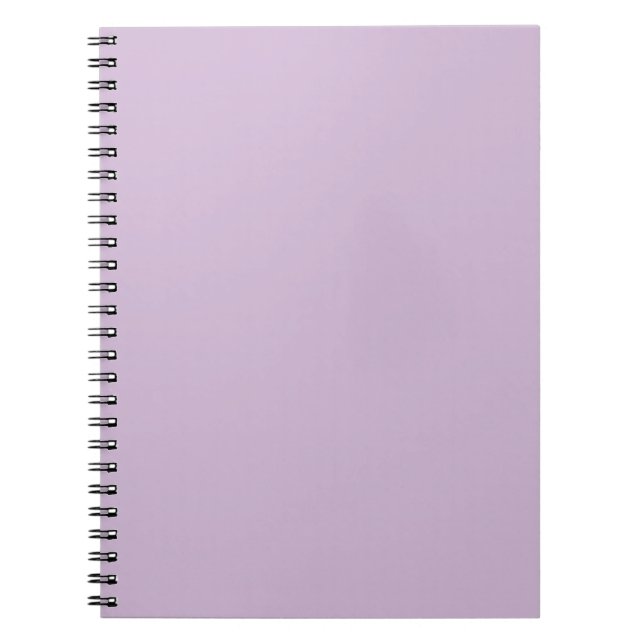 Solid Lavender Notebook (Front)