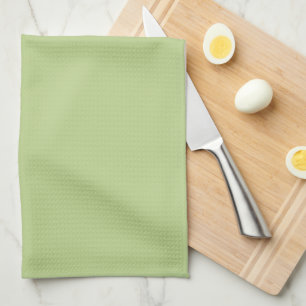 Solid Light Green Tea Towel
