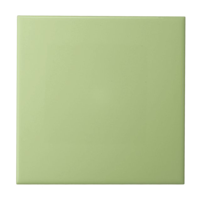 Solid Light Green Tile (Front)