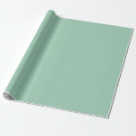 Solid Light Green Wrapping Paper / Gift Wrap<br><div class="desc">Solid Light Green wrapping paper. High quality matte, glossy, linen or Tyvek paper gift wrap paper. Plain one colour, no pattern. To add your own design, text or initials if required use the "Customise It" button. Made and printed in the USA. Ideal for birthday, anniversary and wedding gifts or Christmas...</div>