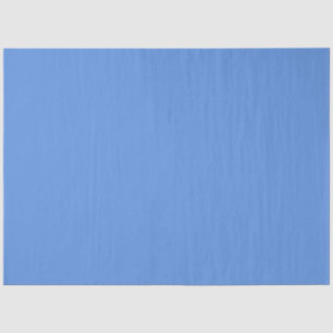 Solid light indigo blue tissue paper