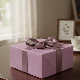 Solid Light Pink / Dusty Pink Gift Wrap Paper