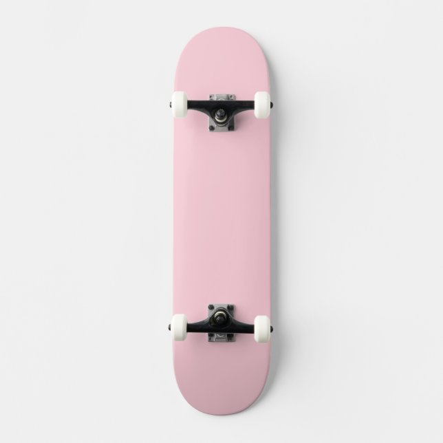 Solid Light Pink Skateboard (Front)
