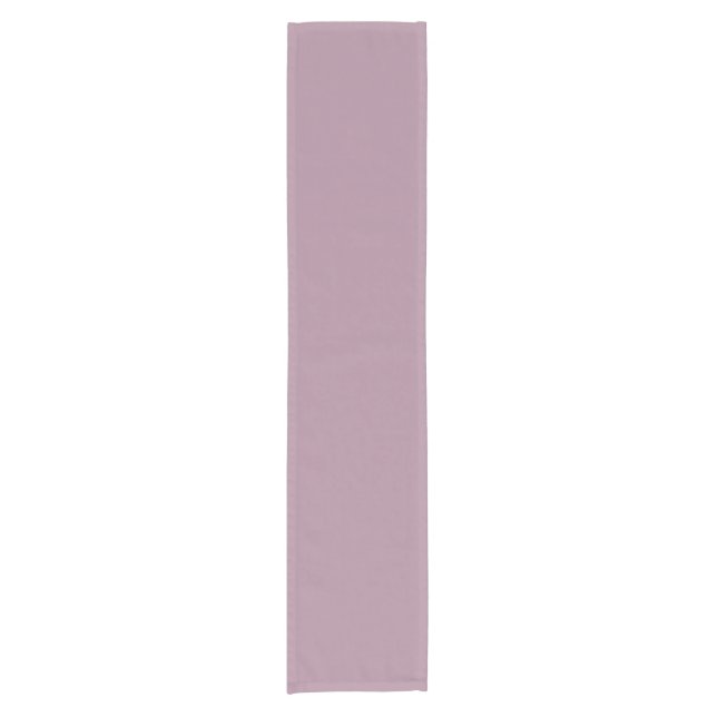 Solid Light purple, Plain purple  Short Table Runner (Front)