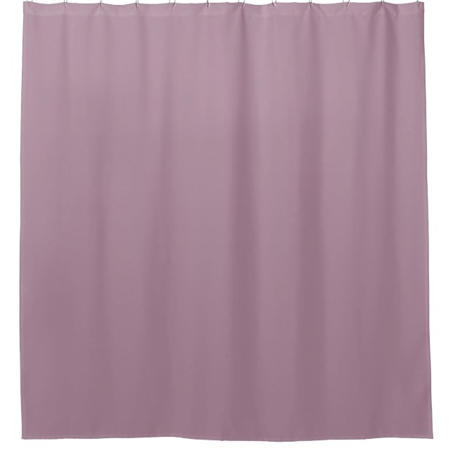 Solid Light purple, Plain purple  Shower Curtain (Front)