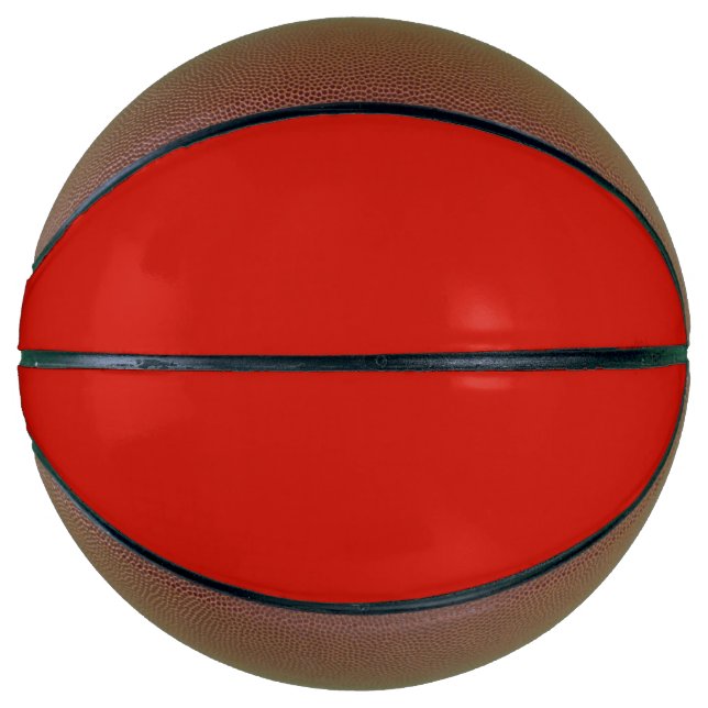 Solid lipstick red basketball (Front)