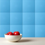 Solid Maya light blue Tile<br><div class="desc">Solid colour Maya light blue design.</div>
