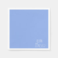 Solid Medium Blue Lily of the Valley Custom