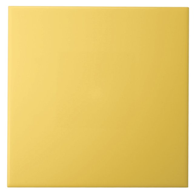 Solid Mustard Yellow Tile (Front)