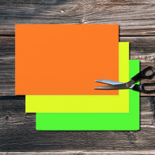 solid neon colors wrapping paper sheet