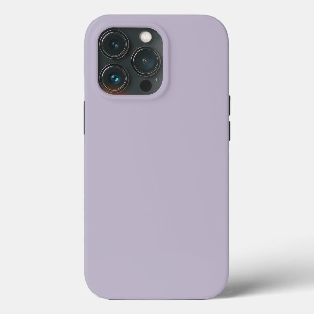 Solid old lavender dusty purple Case-Mate iPhone case (Back)