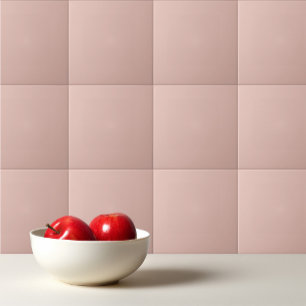 Solid old pink tile