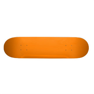 Solid Orange Skateboard