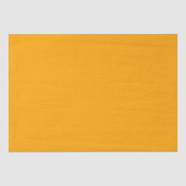 Solid Orange  Tissue Paper (Front)