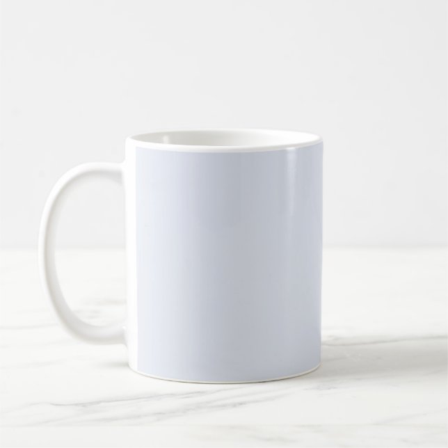 Solid Pale Powder Blue Mug (Left)