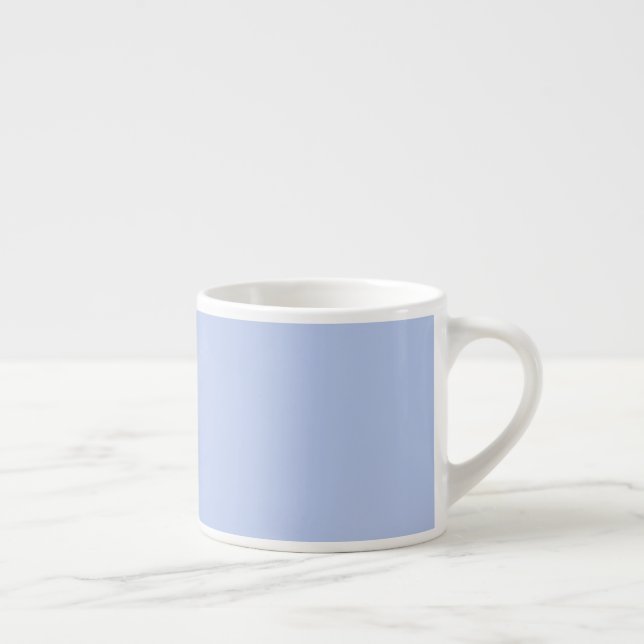 Solid Pastel Baby Blue Espresso Cup (Right)
