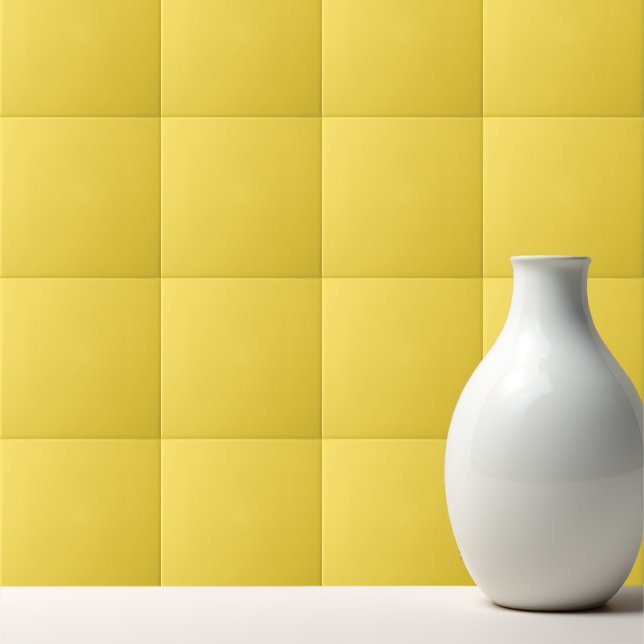 Solid pastel banana yellow tile (Creator Uploaded)