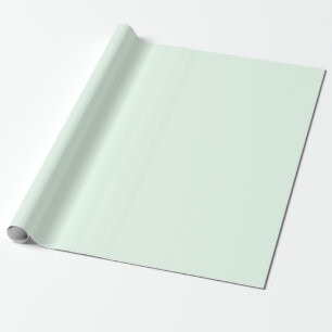 Solid Pastel Mint Wrapping Paper