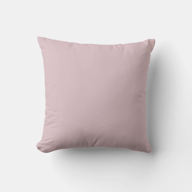 Solid Pastel Pink  Cushion (Front)
