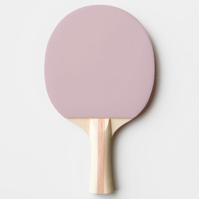Solid Pastel Pink  Ping Pong Paddle (Front)