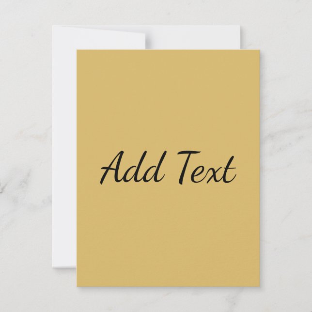 Solid Peach Card (Front)