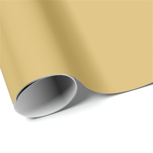 Solid Peach Wrapping Paper (Roll Corner)