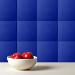 Solid plain Egyptian blue Tile<br><div class="desc">Solid plain Egyptian blue design.</div>