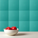 Solid plain Persian green Tile<br><div class="desc">Solid plain Persian green design.</div>