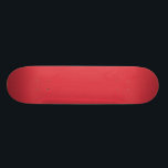 Solid Poppy Red Skateboard<br><div class="desc">Solid Poppy Red one colour design. Plain single colour product,  to add your own text or initials if required use the "Customise It" button</div>
