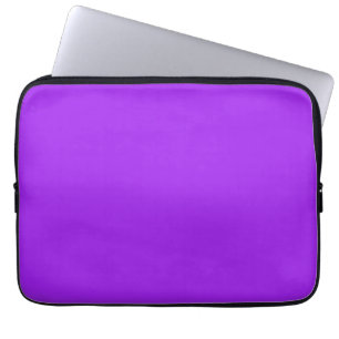 Solid Purple 13 inch Neoprene Laptop Sleeve