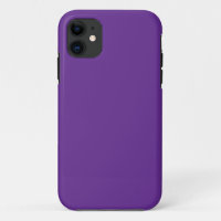 Solid Purple Case-Mate Tough iPhone Case