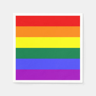Solid Rainbow Napkin