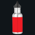 Solid Red Background  532 Ml Water Bottle<br><div class="desc">Bold solid red background with minimalist texture – perfect for creative projects, prints, and product design. Make a striking visual impact with this solid red background design. Featuring a clean, bold minimalist colour texture, this high-quality red tone delivers an eye-catching foundation for countless products—from apparel and tech accessories to home...</div>