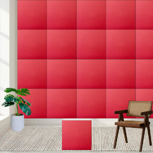Solid Red Ceramic Tile