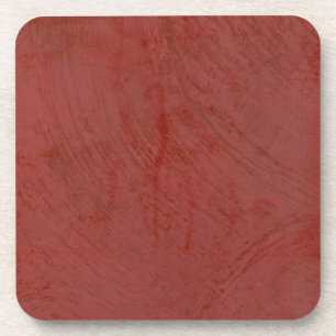 Solid Red Coaster