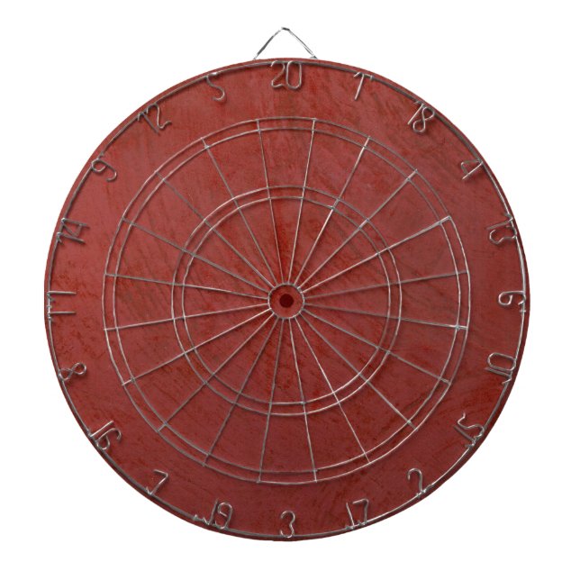 Solid Red Dartboard (Front)