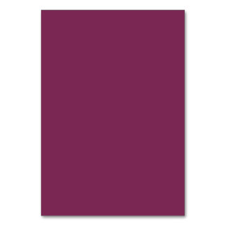 Solid Red Wine Colour | Hex# 7C2855 Table Number