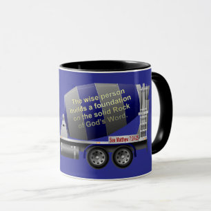 Solid Rock Concrete Mixer Mug