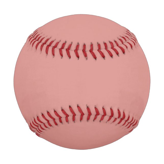 Solid Rose Gold Colour Modern Baseball (Front)