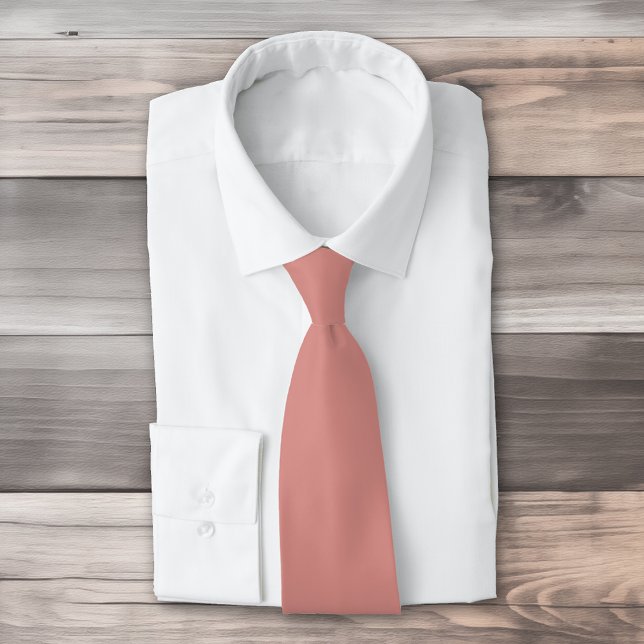 Solid Rose Gold Colour Modern Tie (Creator Uploaded)