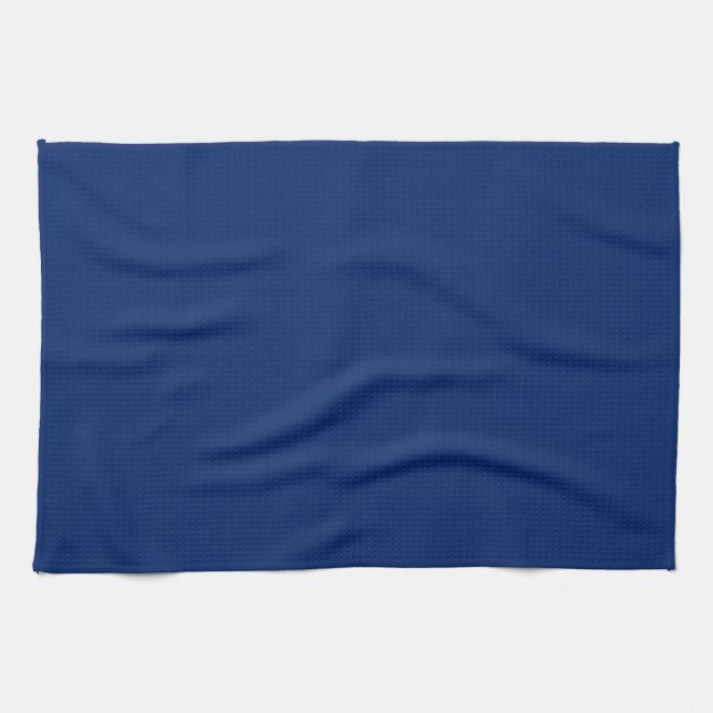 Solid Royal Blue Kitchen Towel (Horizontal)